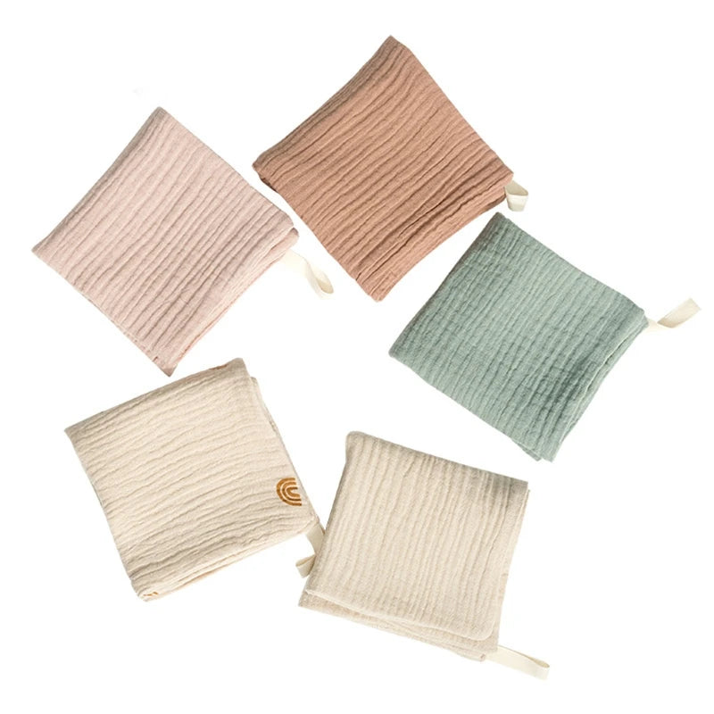 Lot de 5 langes en coton pour bébé – Ultra doux & absorbants