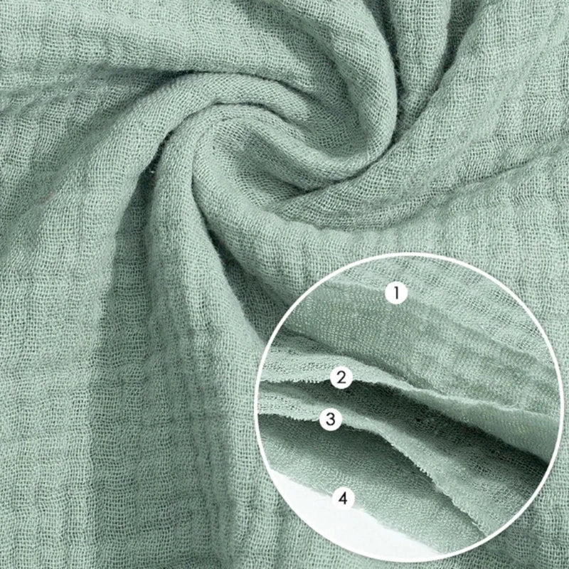 Lot de 5 langes en coton pour bébé – Ultra doux & absorbants