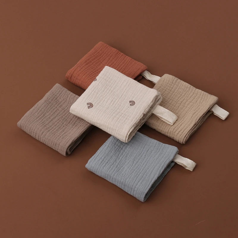 Lot de 5 langes en coton pour bébé – Ultra doux & absorbants