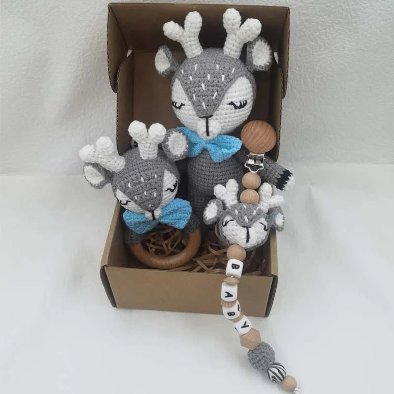 BabyGift™ – Coffret de naissance en crochet personnalisé