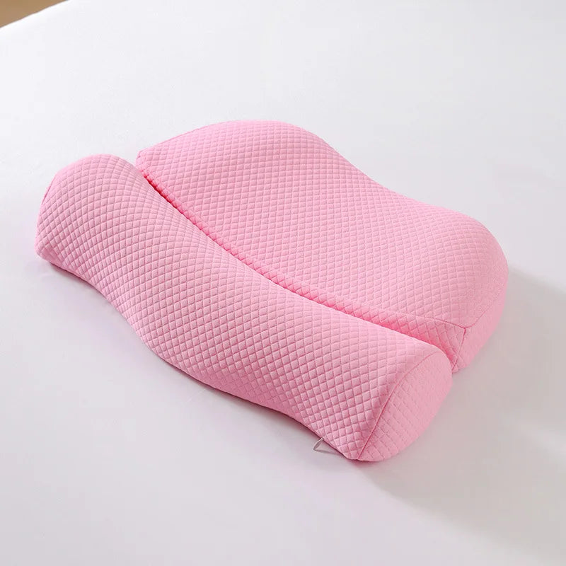 Oreiller ergonomique à mémoire de forme – Confort & détente