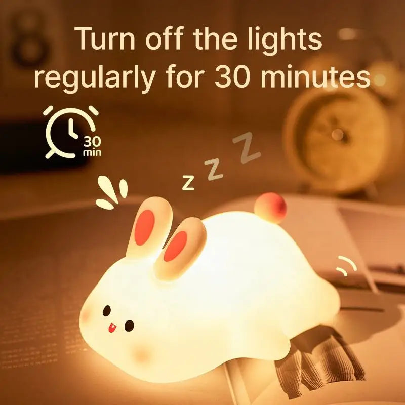 BunnyGlow™ – Silicone Night Light