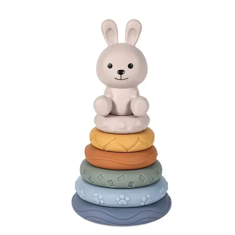 Blocs Montessori en Silicone – Éveil & Dentition