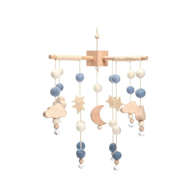 DreamMobile™ – Mobile musical en bois pour lit de bébé