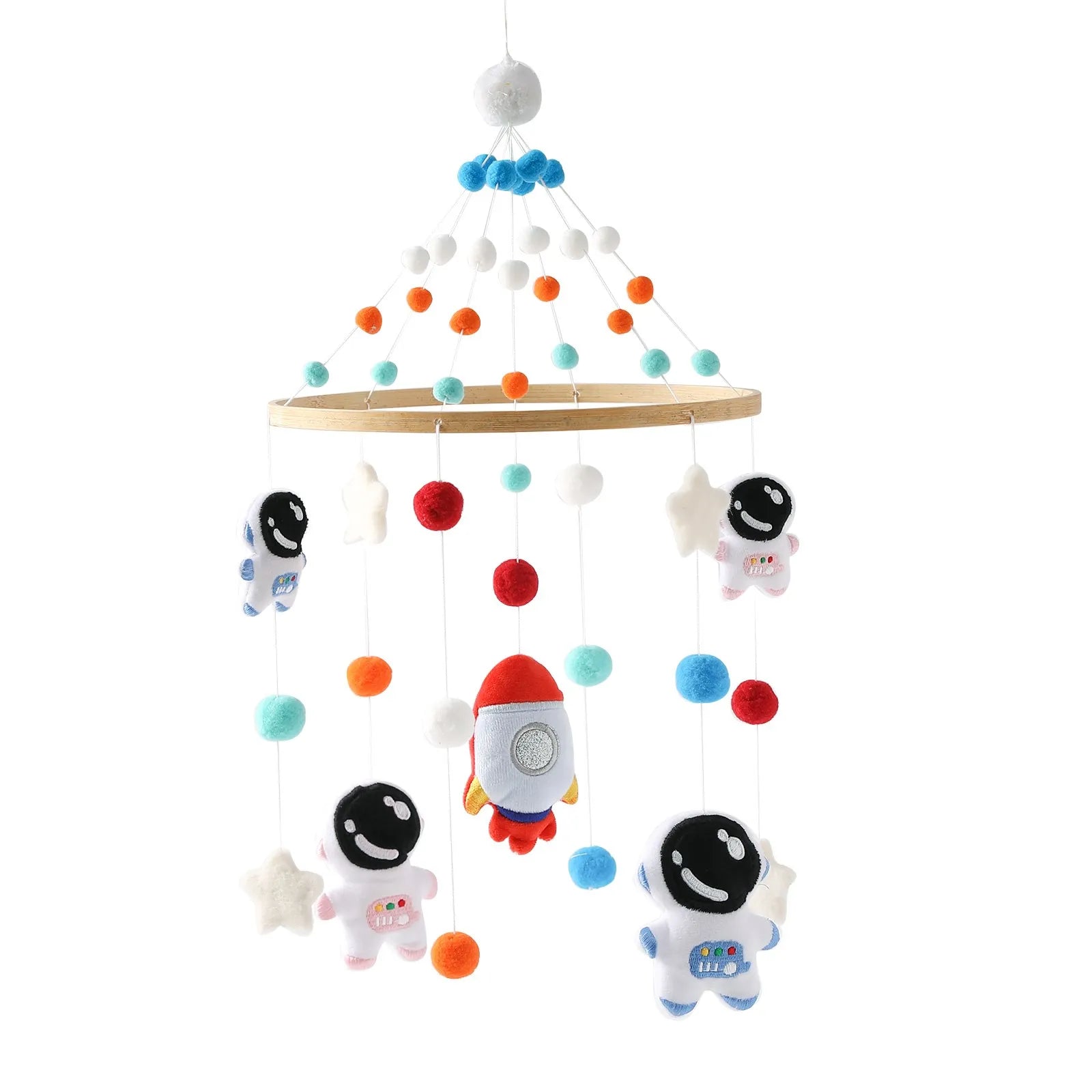 DreamMobile™ – Mobile musical en bois pour lit de bébé