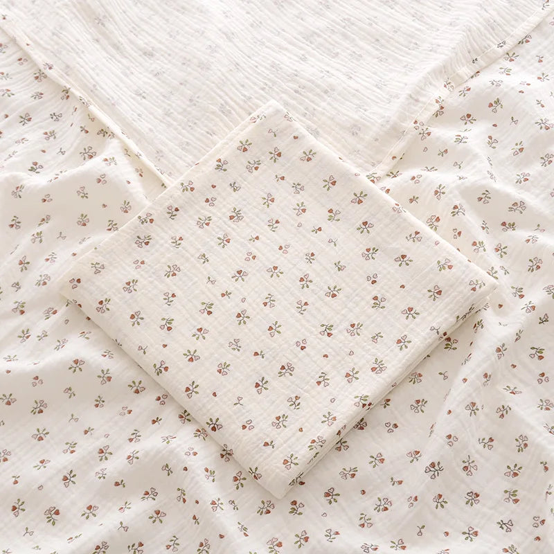 Lange Bébé en Mousseline de Coton – Couverture Multi-Usage