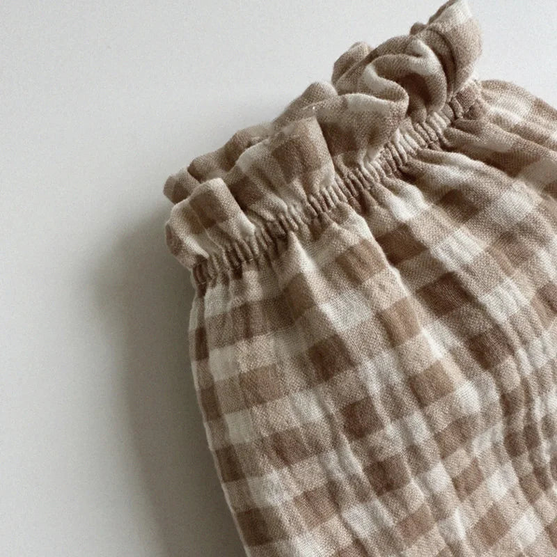 Pantalon Bébé en Coton Bio – Mousseline Douce