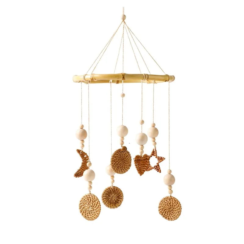 DreamMobile™ – Mobile musical en bois pour lit de bébé