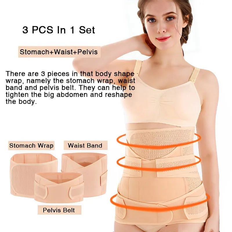 MamaSupport™ – Ceinture de maintien post-partum 3 en 1