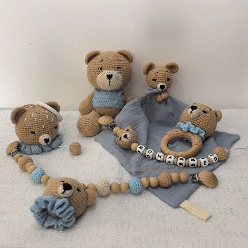BabyGift™ – Coffret de naissance en crochet personnalisé