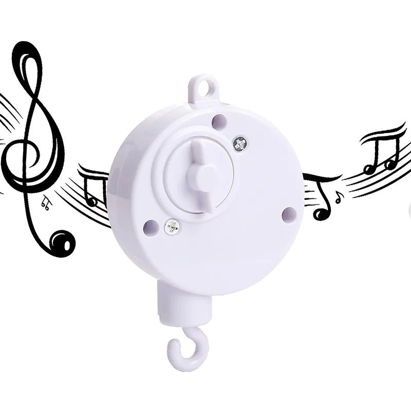 DreamMobile™ – Mobile musical en bois pour lit de bébé