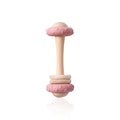 Hochet de Dentition en Silicone & Bois Naturel