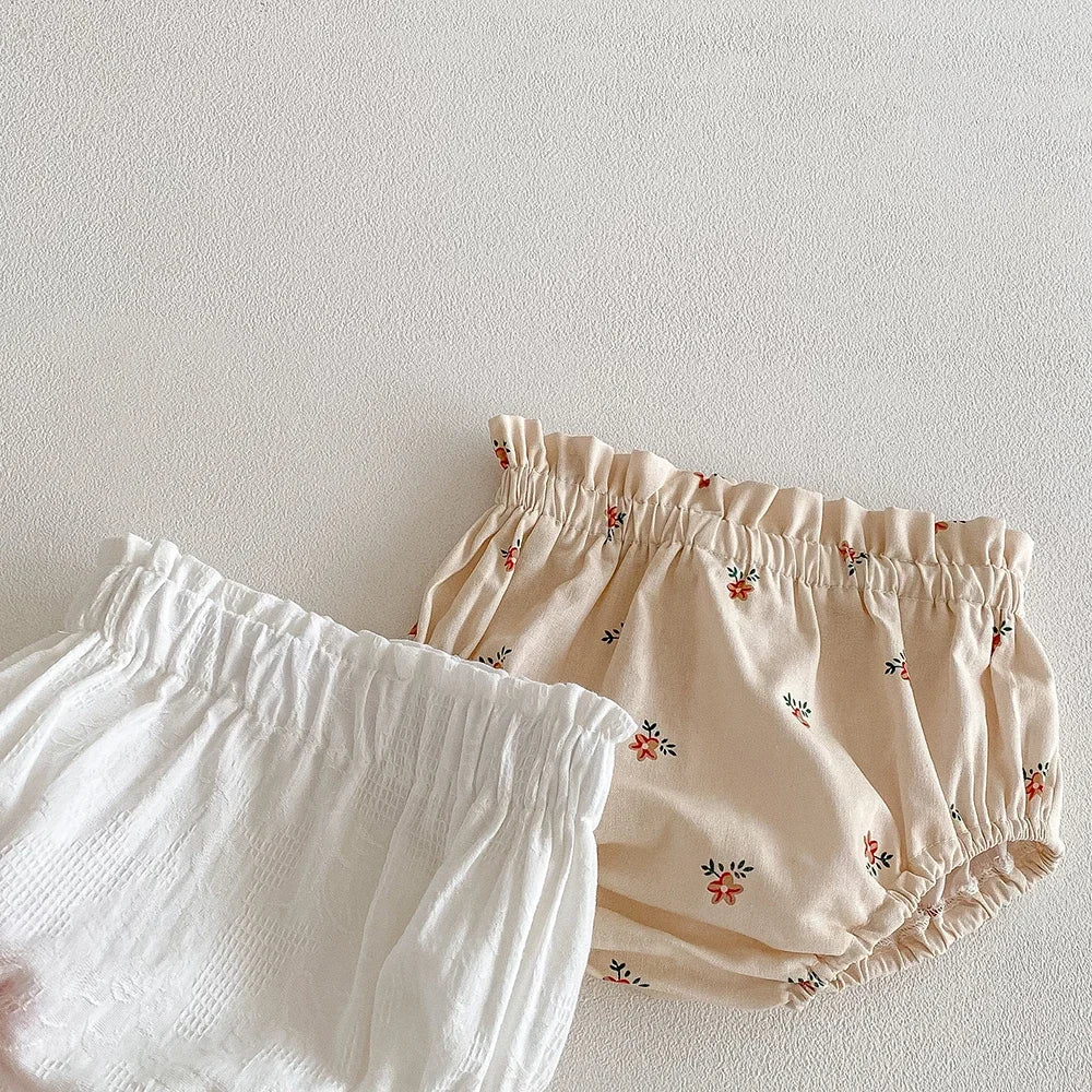 Bloomer bébé en coton | Short bouffant léger et confortable pour l’été