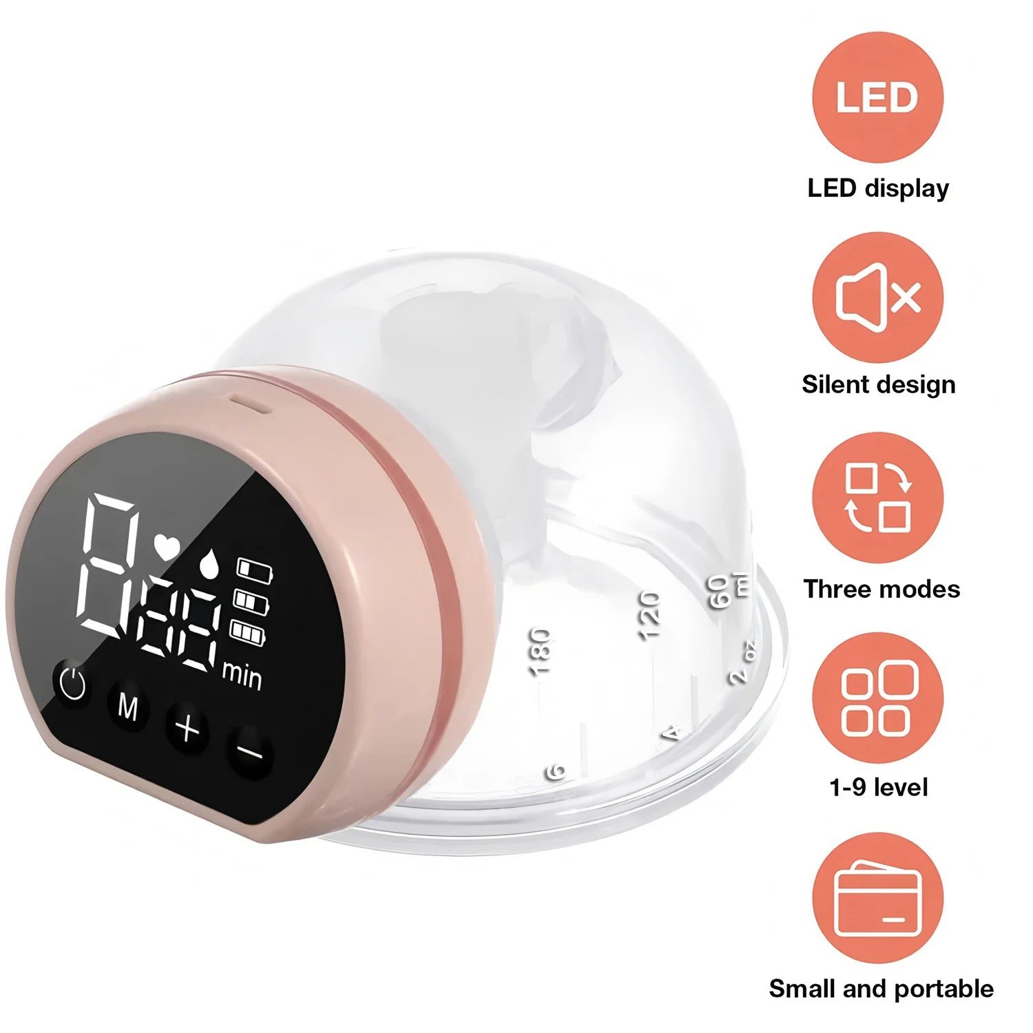 MamaPump™ – Tire-lait électrique portable mains libres
