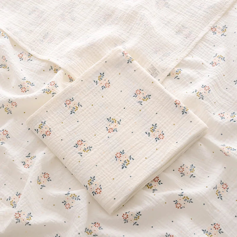 Lange Bébé en Mousseline de Coton – Couverture Multi-Usage