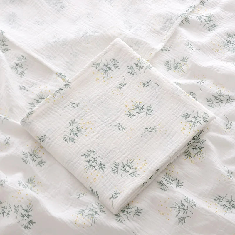 Lange Bébé en Mousseline de Coton – Couverture Multi-Usage
