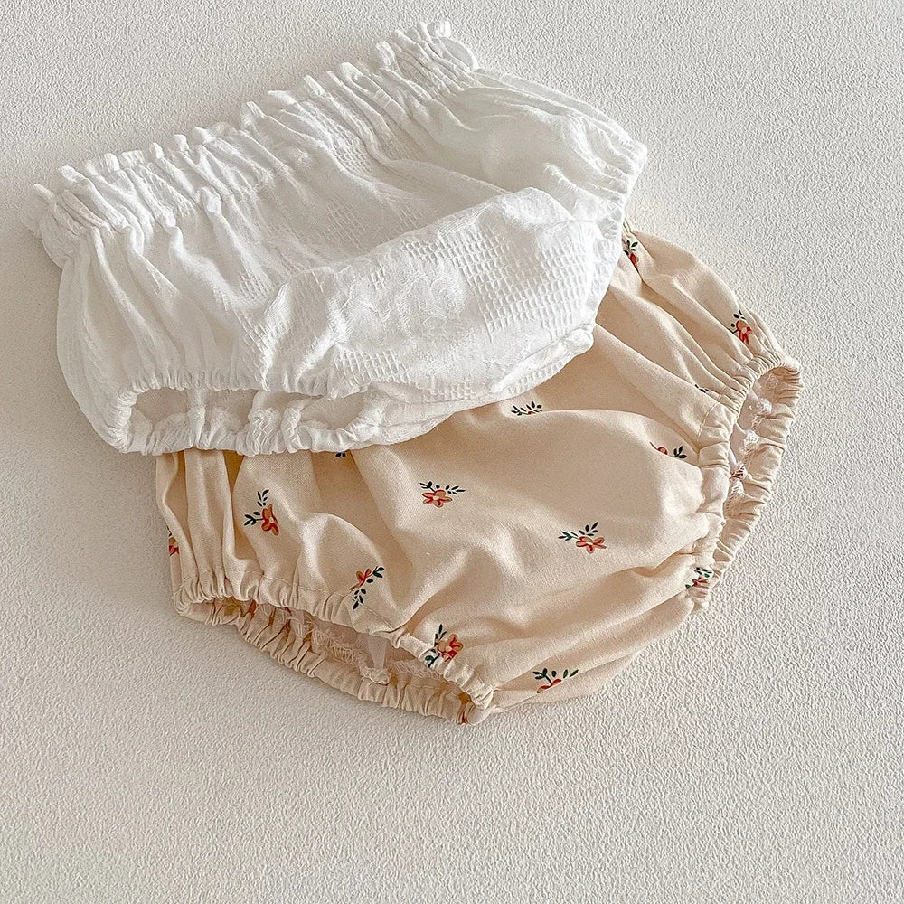 Bloomer bébé en coton | Short bouffant léger et confortable pour l’été